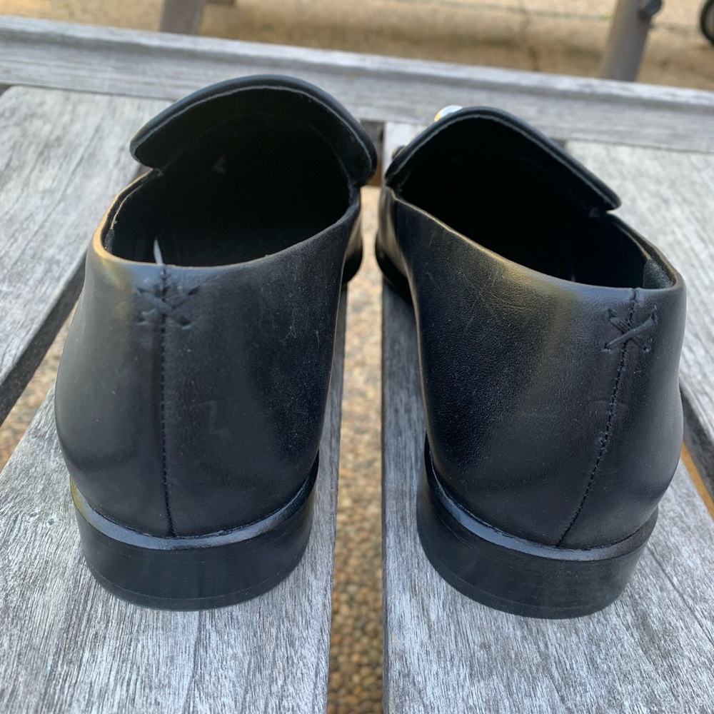 Rag & Bone Aslen black leather loafers - new - 38.5 - Picture 4 of 6